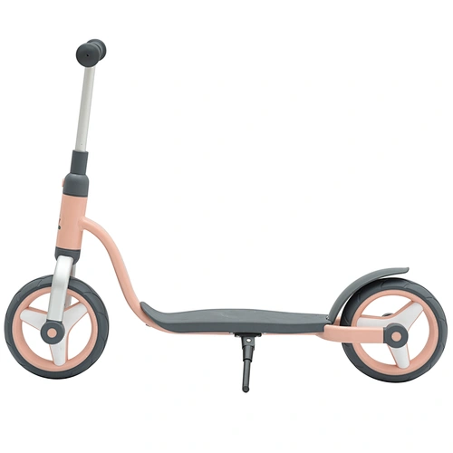 Aluminum Big wheel skate pedal step scooter For Kids