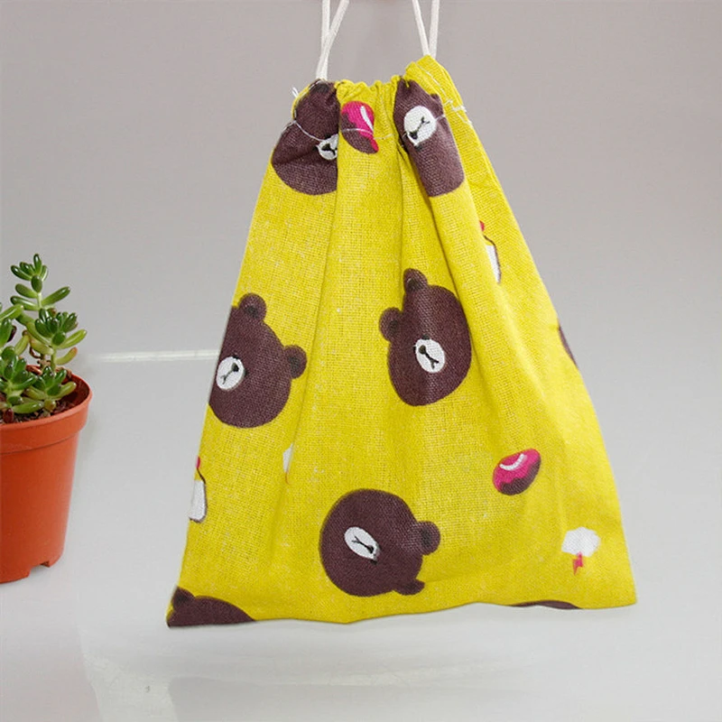 Children Dental toys 6 pieces kids wooden educational toys with yellow canvas bags Over Every Family Toys