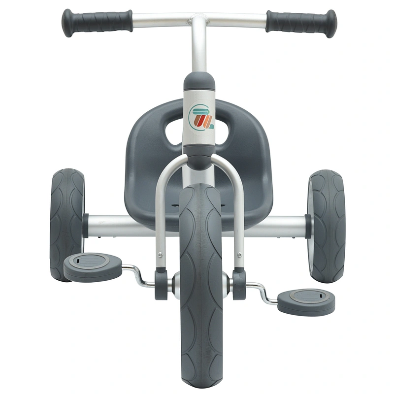 Sports sliver wheel rub Kids Trike with Pedal Slide Children Trike