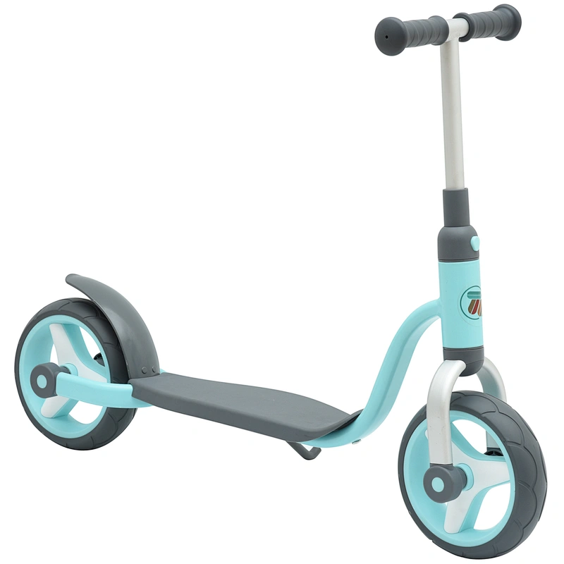 Aluminum Big wheel skate pedal step scooter For Kids