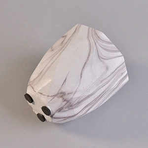 300ml Embossed concrete candle containers antique  candle vessel  wholesales