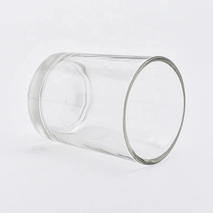 Popular Classic clear tealight glass candle jars 8oz 10oz