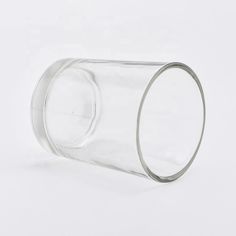 Popular Classic clear tealight glass candle jars 8oz 10oz