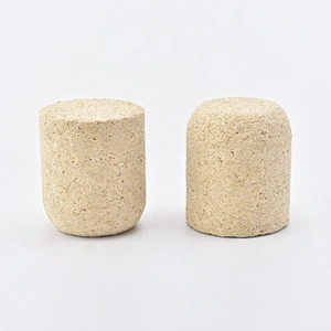 Wooden bottle cork stopper for glass tubes wholesales