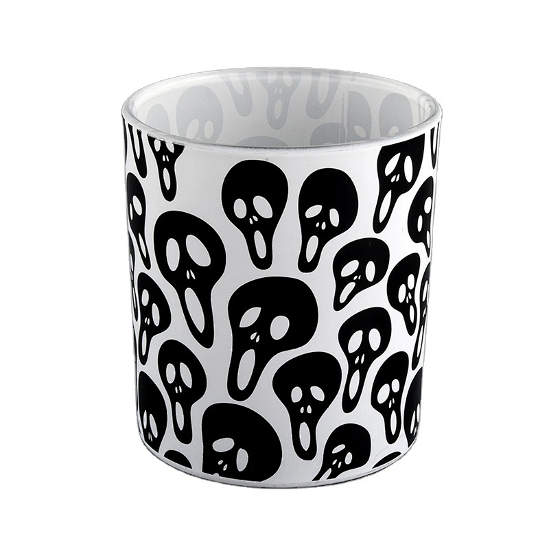 Sunny unique custom pattern votive glass candle jar wholesales
