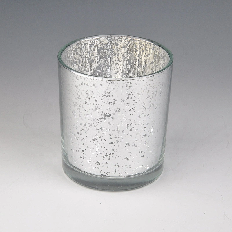 15oz Silver Mercury Glass Candle Holders Home Decor Wholesales