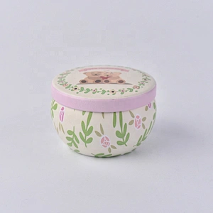 Vintage Pink metal tealight candle holder with lids for Wedding Decoration wholesales