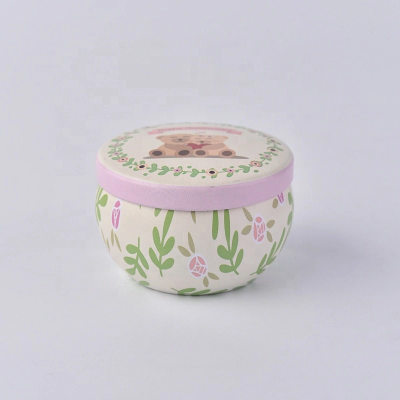 Vintage Pink metal tealight candle holder with lids for Wedding Decoration wholesales