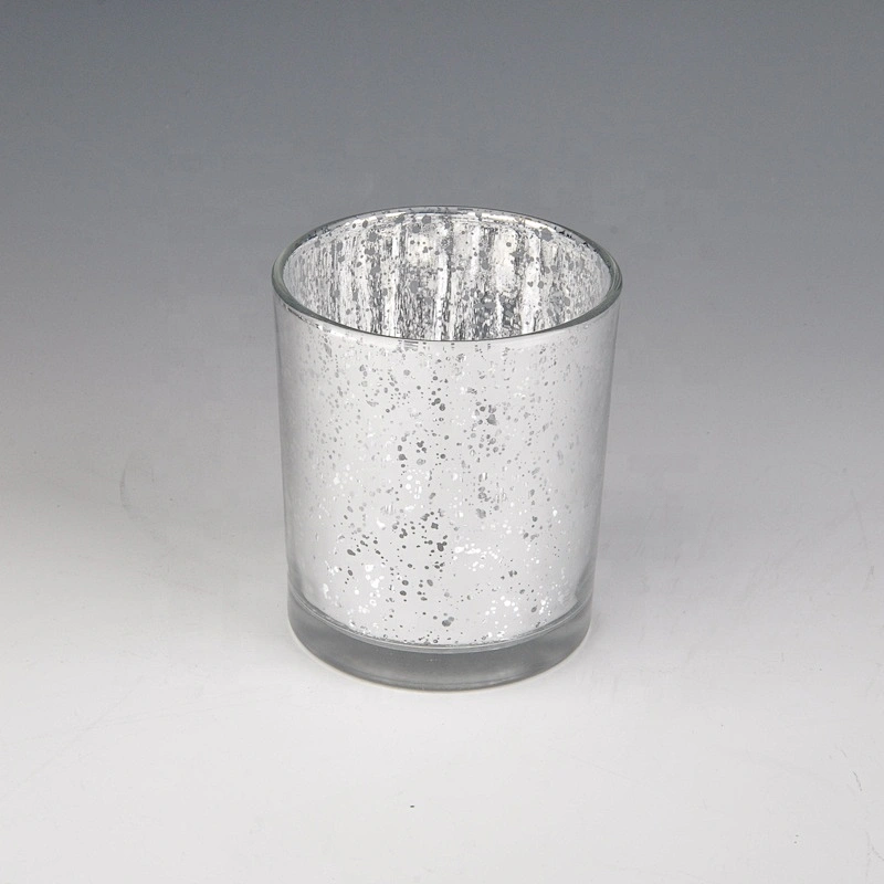 15oz Silver Mercury Glass Candle Holders Home Decor Wholesales