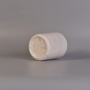 400ml Cylinder pillar ceramic candle holders for home decor