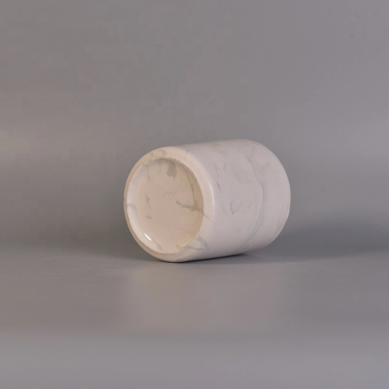 400ml Cylinder pillar ceramic candle holders for home decor