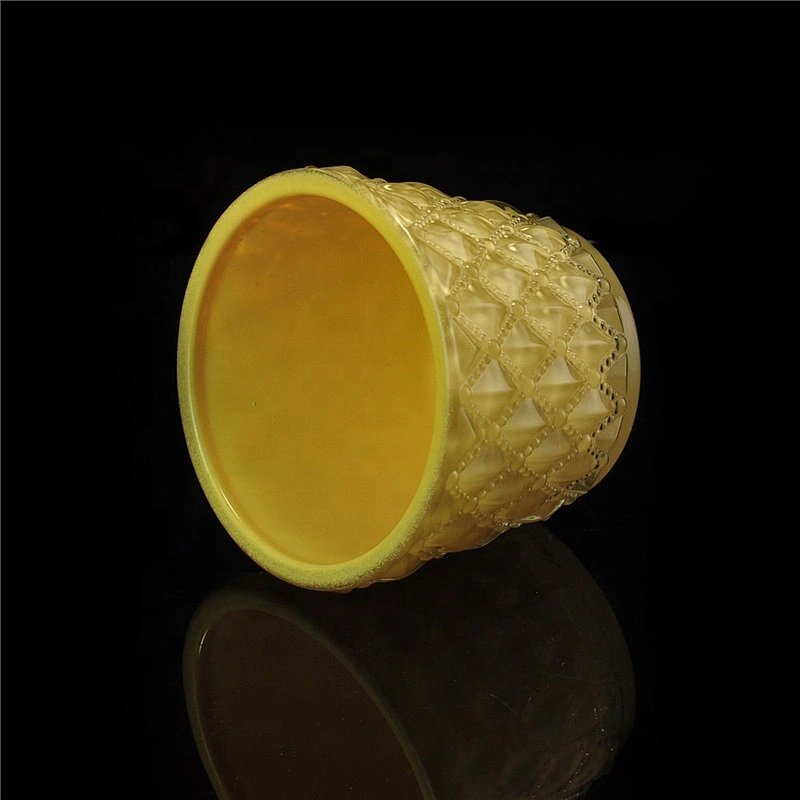 Wholesales tealight gold luxury candle glass tumbler