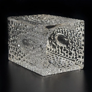 Customized Glass Candle container square candle tin home Decor supplier