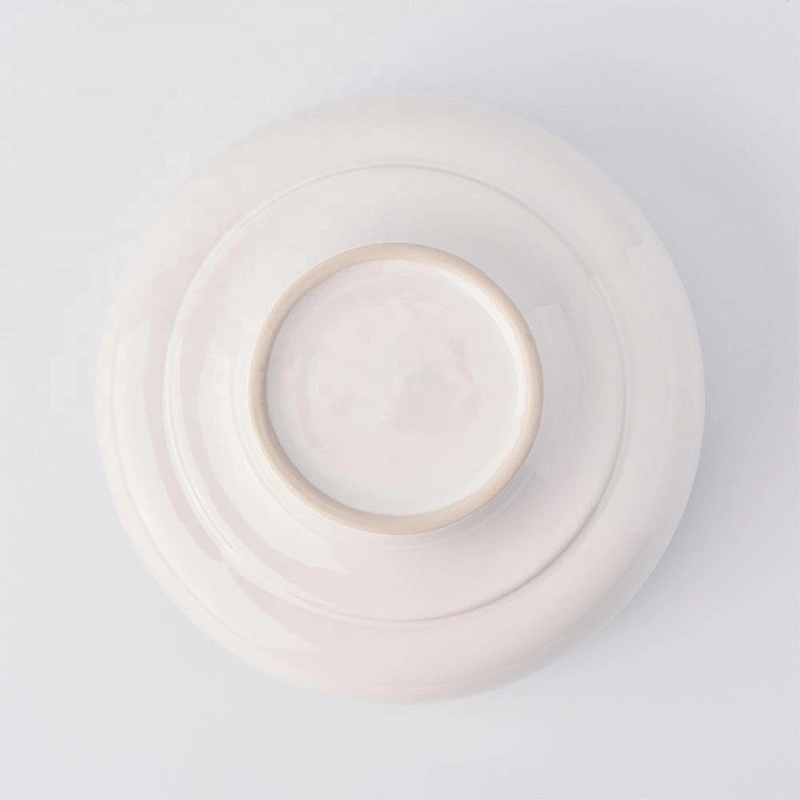 Home decor hot stamp customized ceramic candle containers