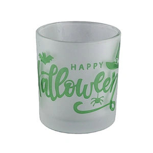 Sunny halloween matte custom candle glass jars wholesales