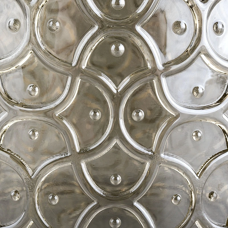 Sunny plating glass candle holder with crystal lids for home decoration