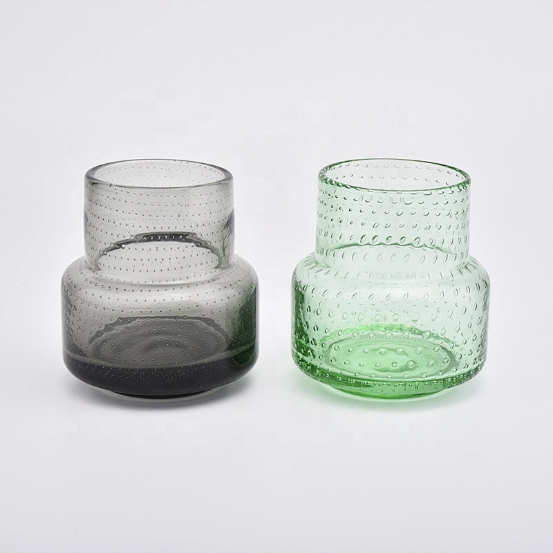 Black Glass Candle Jar Home Decor Wholesales