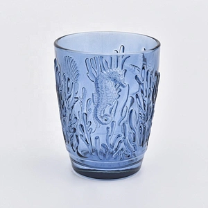 Luxury crystal glass candle holder home decoration wholesales