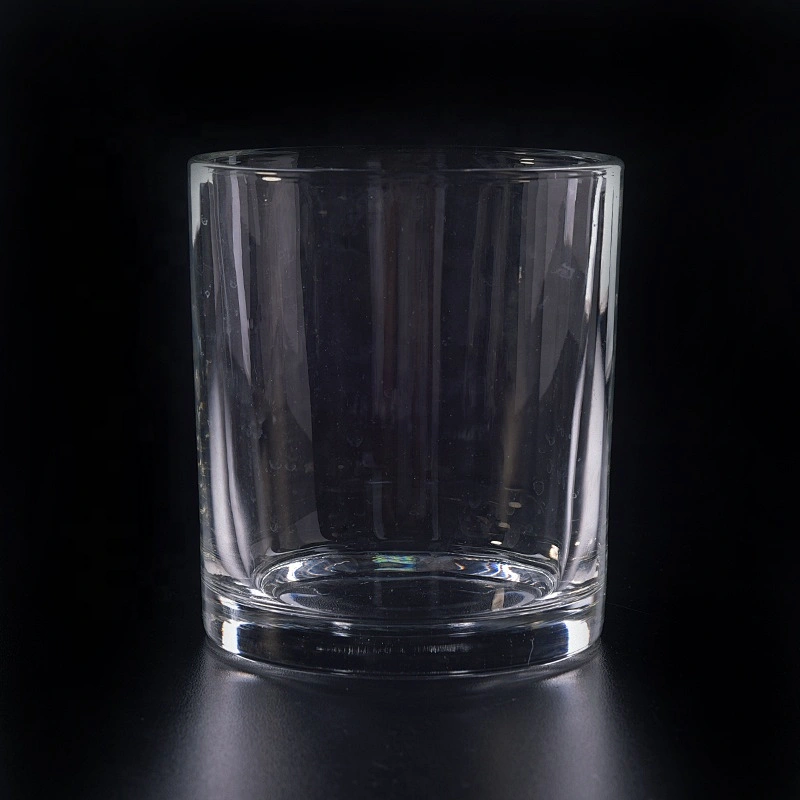 Clear Glass candle tumbler home Decor
