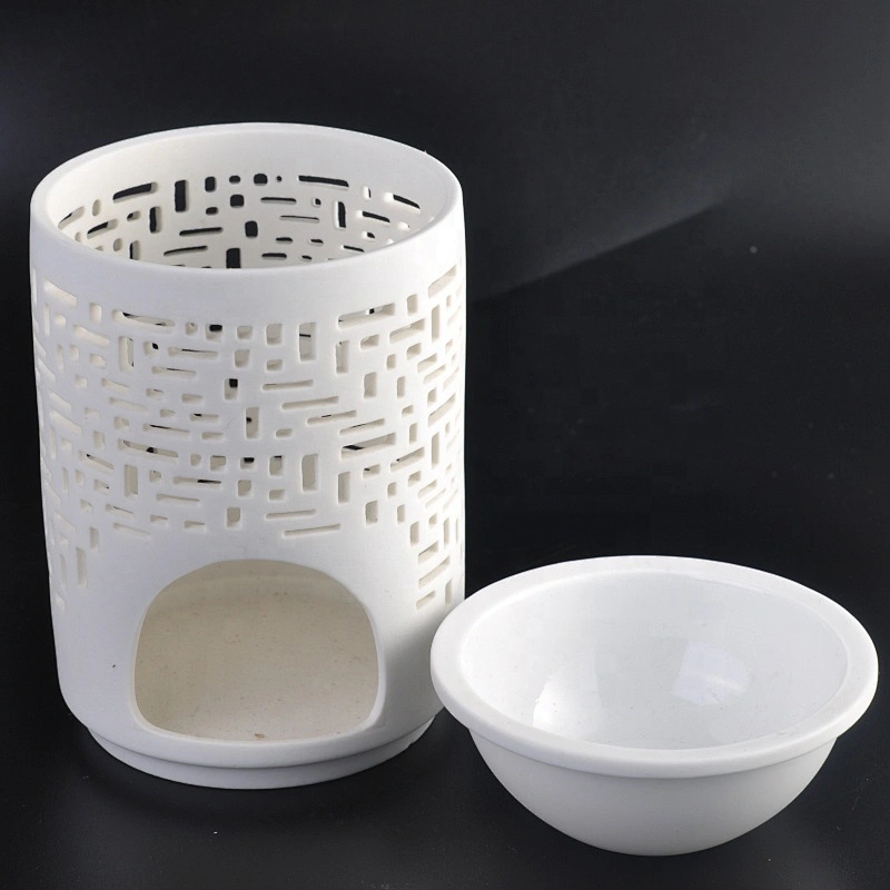 Classic White Ceramic Tealight Oil Burners Home Decoration