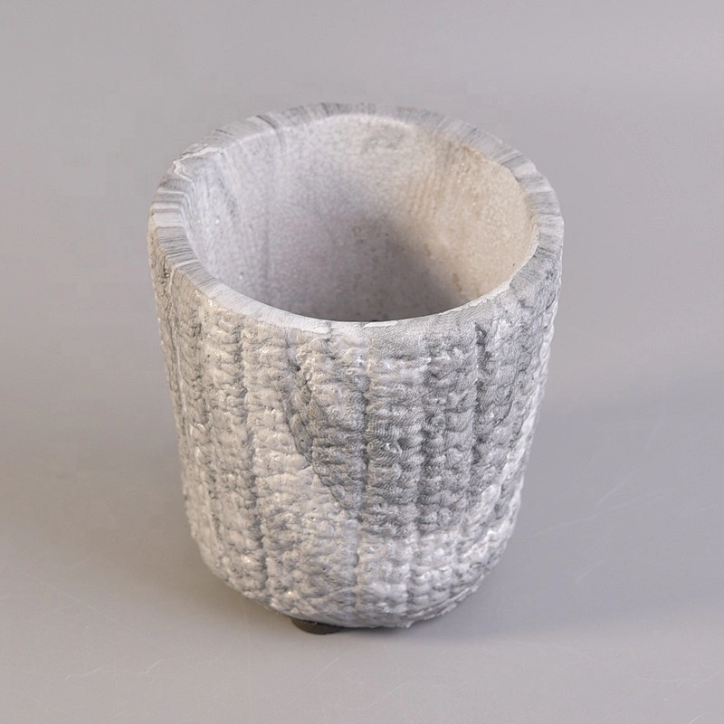Custom concrete candle jar wholesales