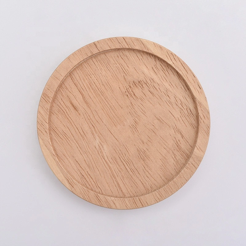 Custom wooden cover for candle jar wholesales