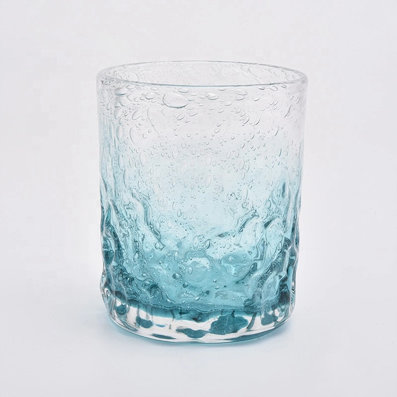Personalized clear mercury candle container glass votives candles jar wedding decoration centerpieces
