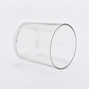Popular Classic clear tealight glass candle jars 8oz 10oz