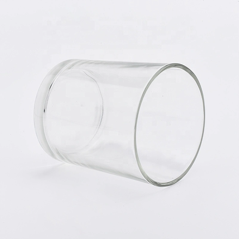 Popular Classic clear tealight glass candle jars 8oz 10oz