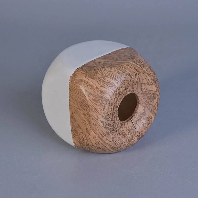 Special glaze ceramic white votive candle holder home decoration suppliers