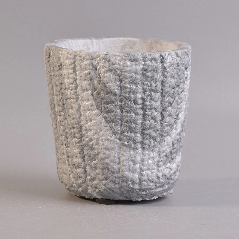 Custom concrete candle jar wholesales