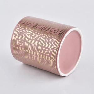 custom candle jar for home decor, decorative ceramic candle jars in bulk