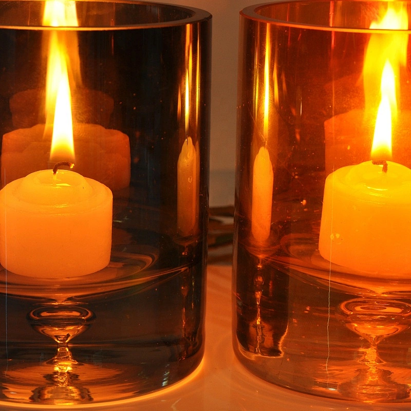 Wholesales luxury crystal glass candle jar 8oz 10oz