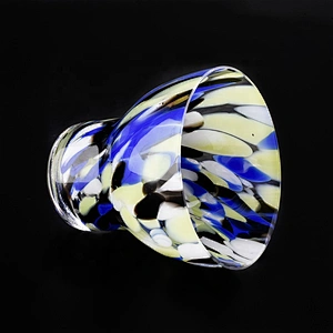 Vintage custom candle jar glass spraying candle holder home decoration