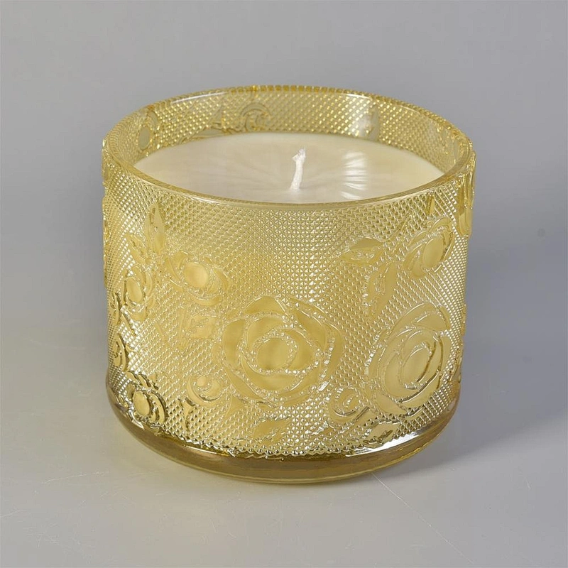 Wedding decoration empty tealight crystal candle glass holders