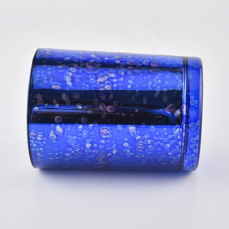 Customized decoration decorative glass candle jars for centerpieces for weddings