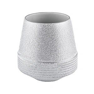 silver painting ceramic candle holders manufacturer