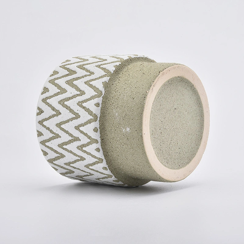 Luxury ceramic candle containers votive candle holder customized