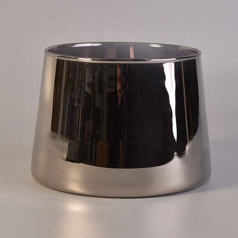 Unique electroplate glass candle holders wedding centerpieces