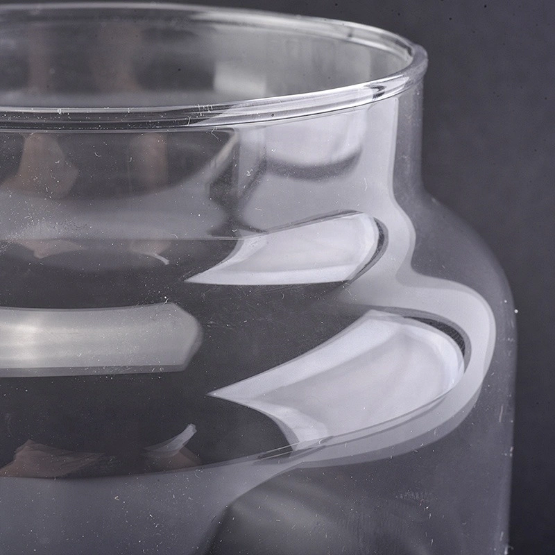 Glass Jars for candle making home decoration wholesales