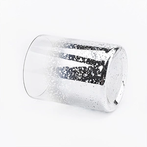 Home decorative candle jars luxury glass candle holder