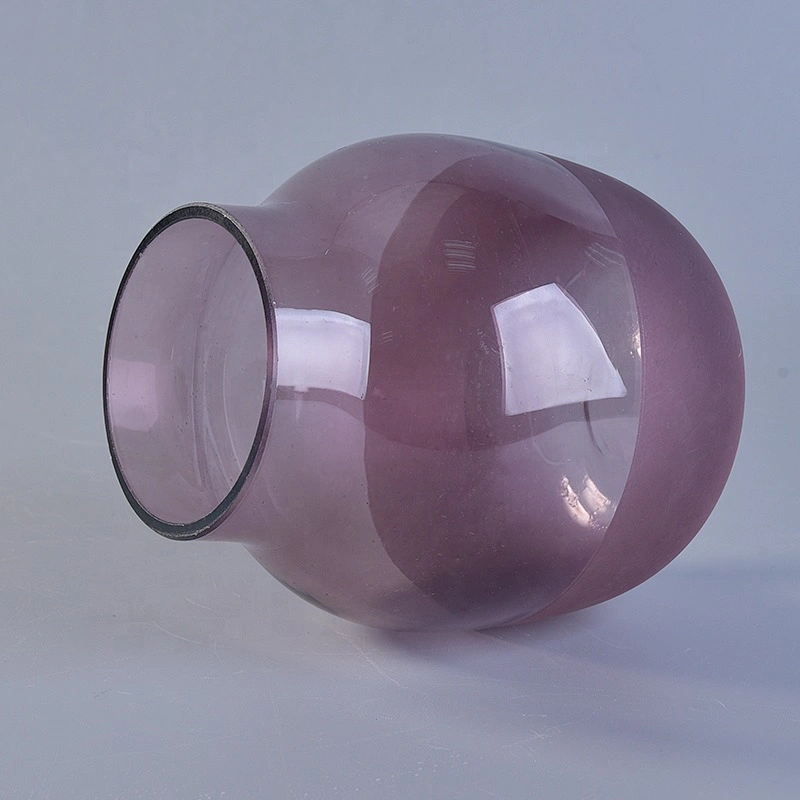 800ml Coloured Glass Candle cup decorative candle container home Decor