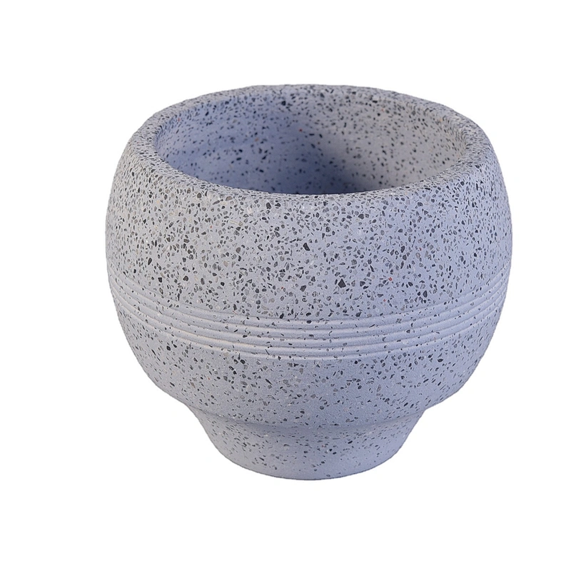 Wholesales custom round empty votive cement candle jar 8oz 10oz 12oz