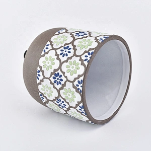 300ml Frosted ceramic candle container votive candle jar wholesales