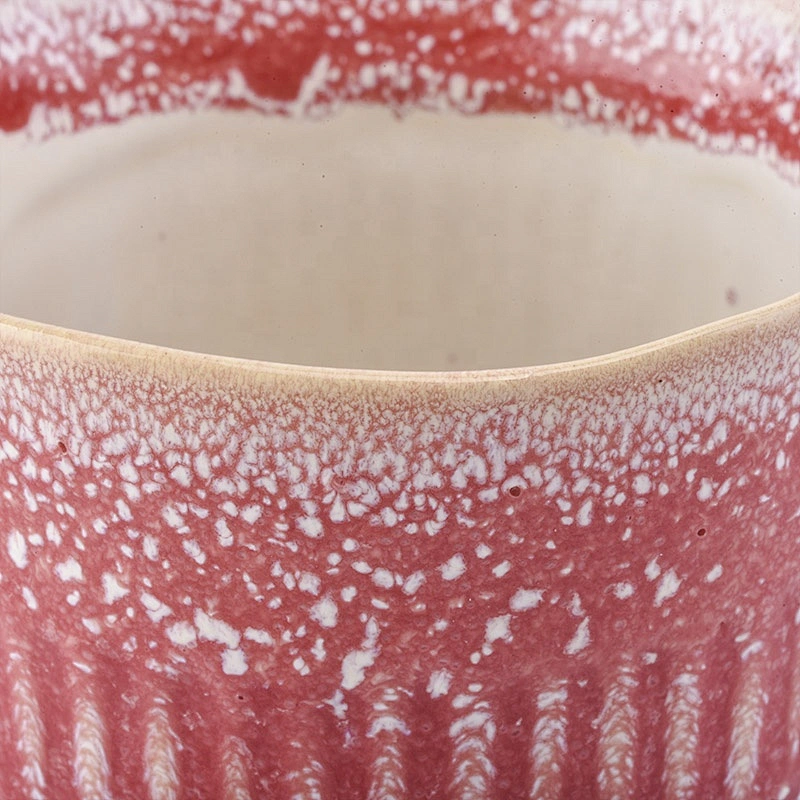 400ml pink ceramic candle jar scented candle tumbler party decor