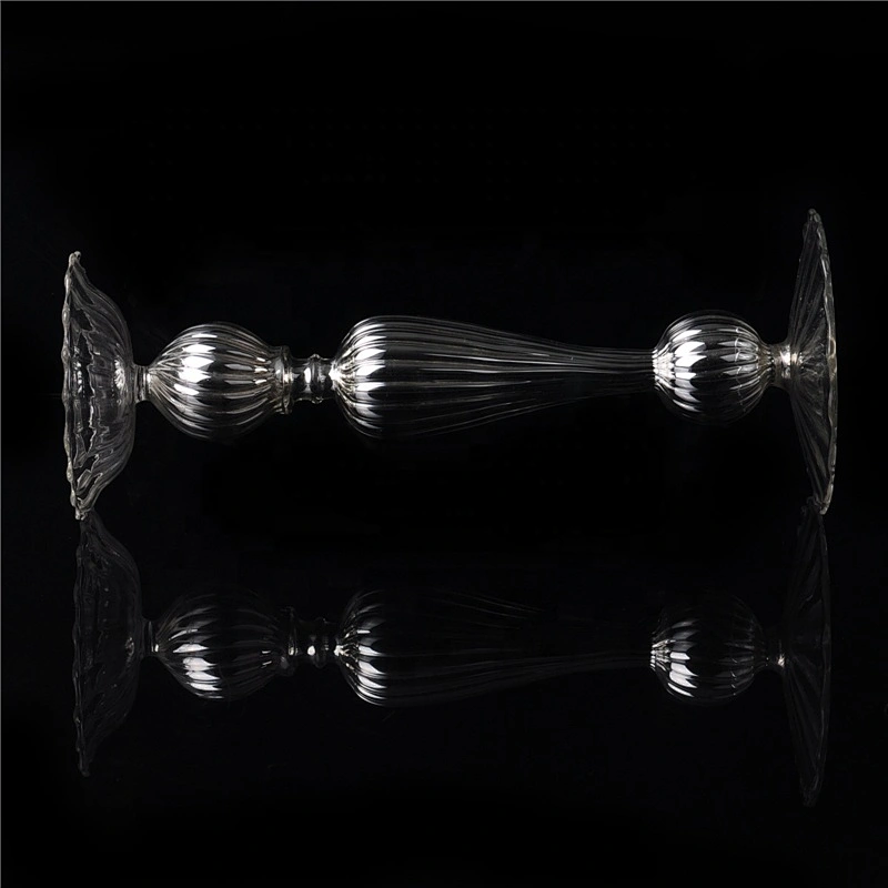Glass candlesticks crystal globe candle holder borosilicate glass home decor