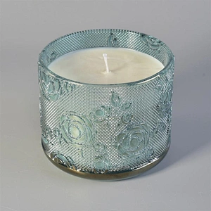 Wedding decoration empty tealight crystal candle glass holders