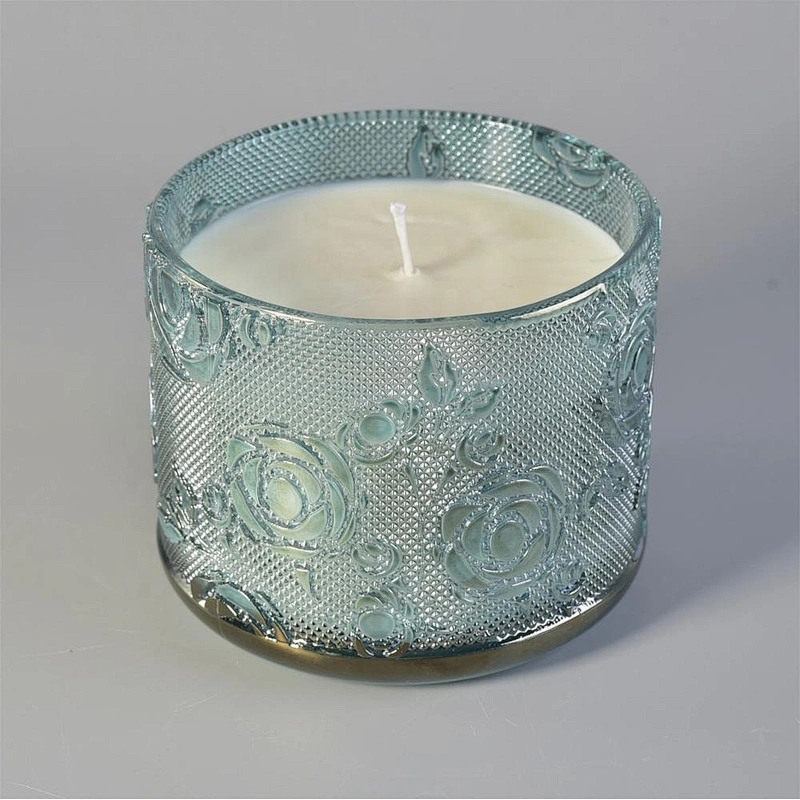 Wedding decoration empty tealight crystal candle glass holders