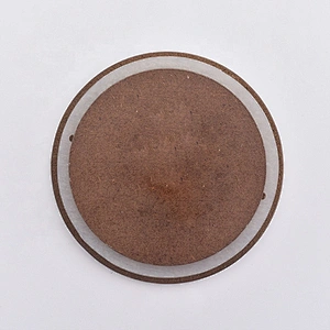 Chocolate cork wooden lids for candle holder wholesales