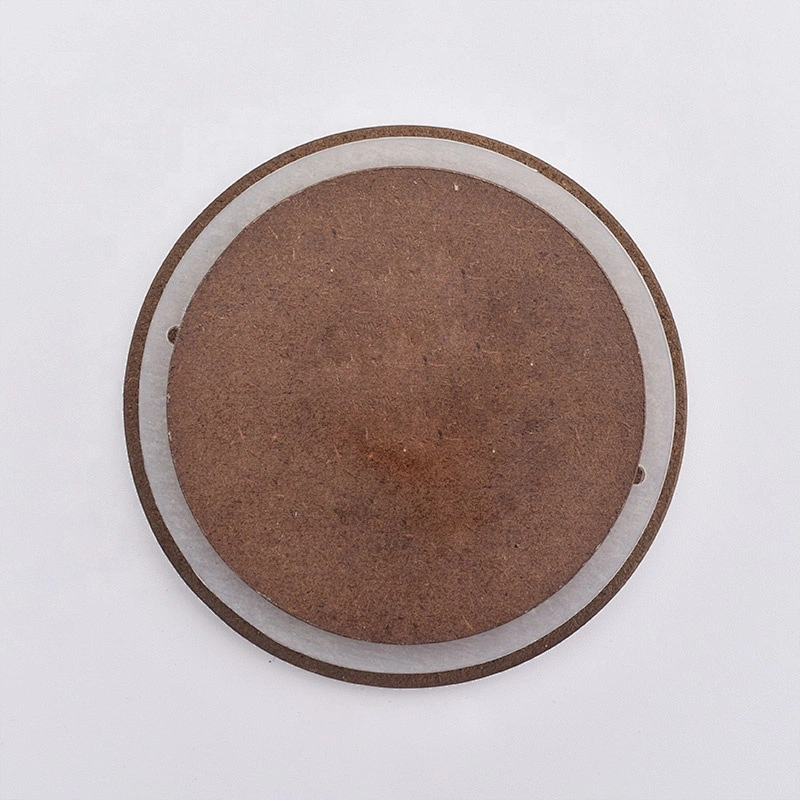 Chocolate cork wooden lids for candle holder wholesales
